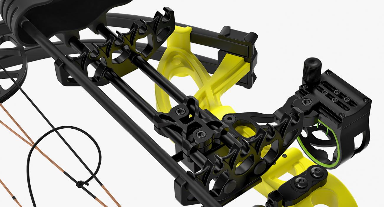 3D Sport Crossbow and Bow Collection model