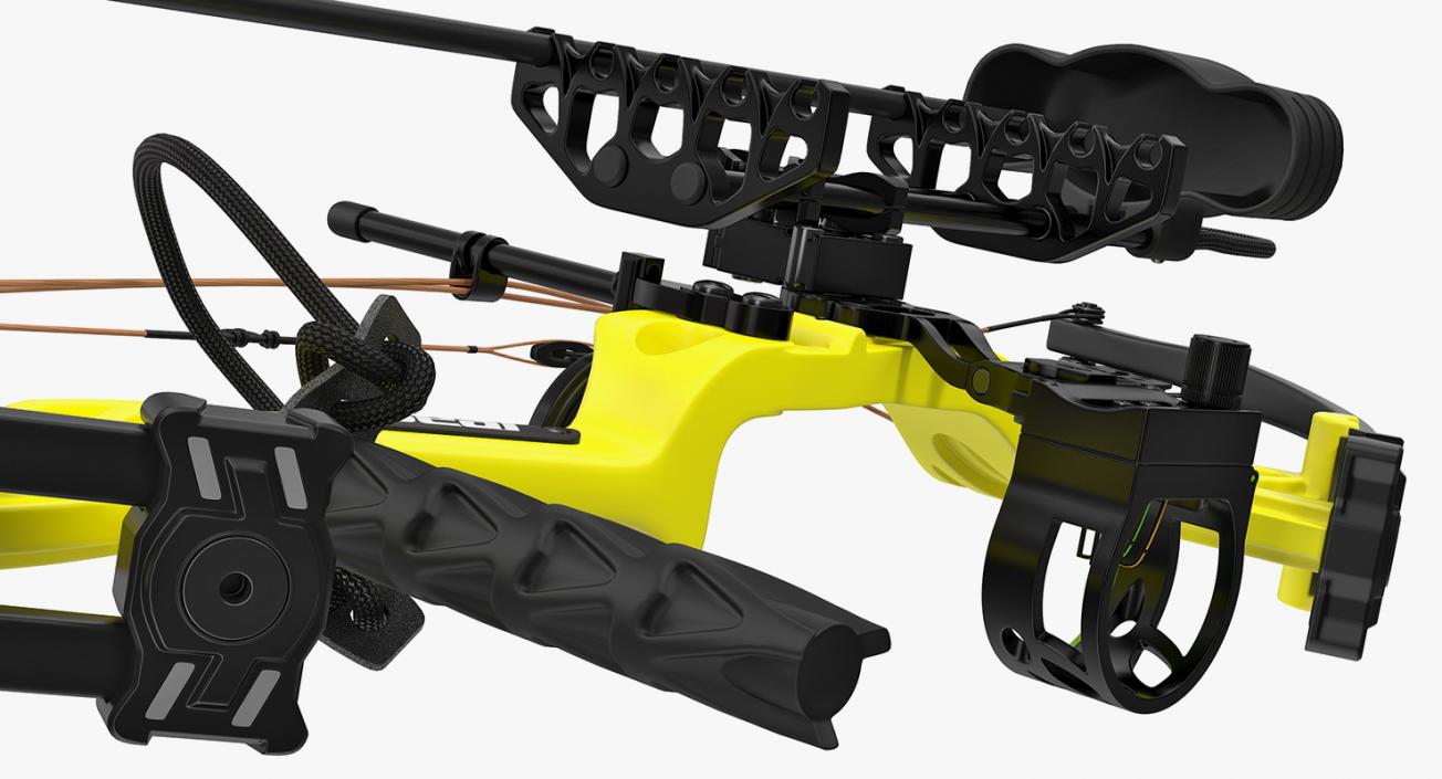 3D Sport Crossbow and Bow Collection model