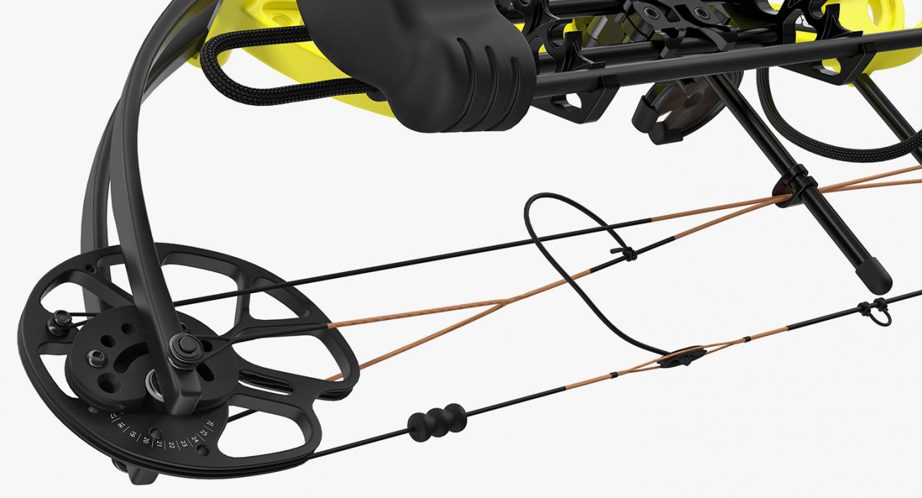 3D Sport Crossbow and Bow Collection model