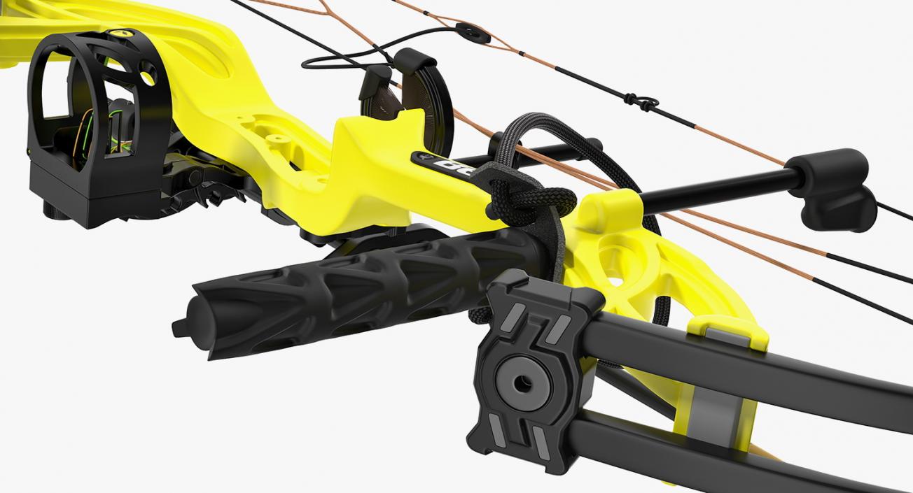 3D Sport Crossbow and Bow Collection model