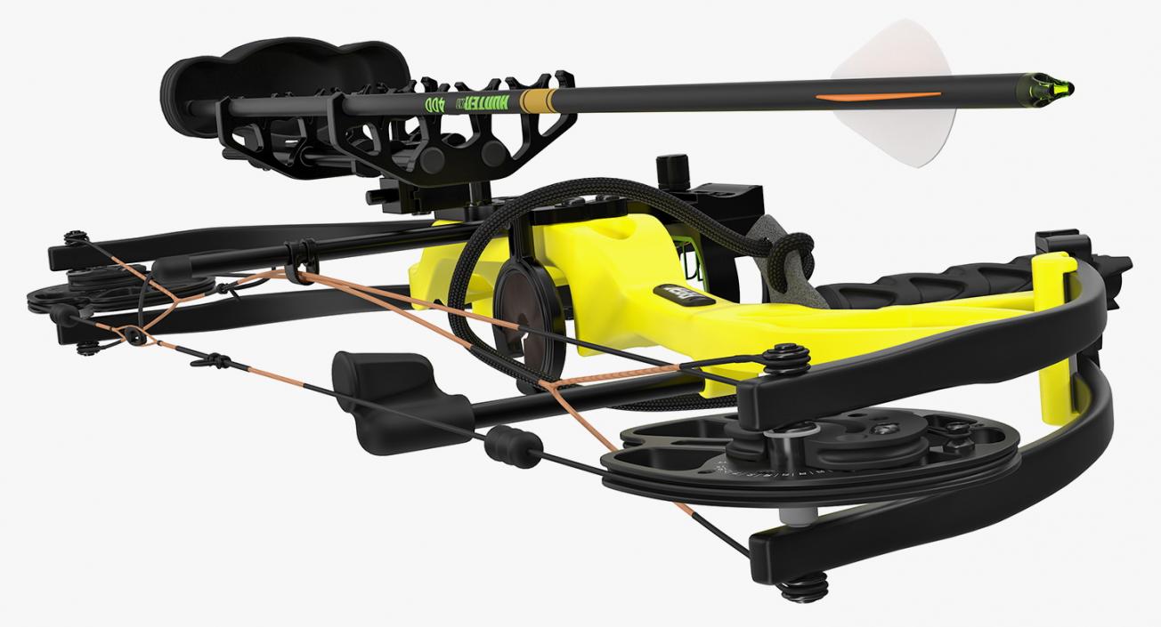 3D Sport Crossbow and Bow Collection model