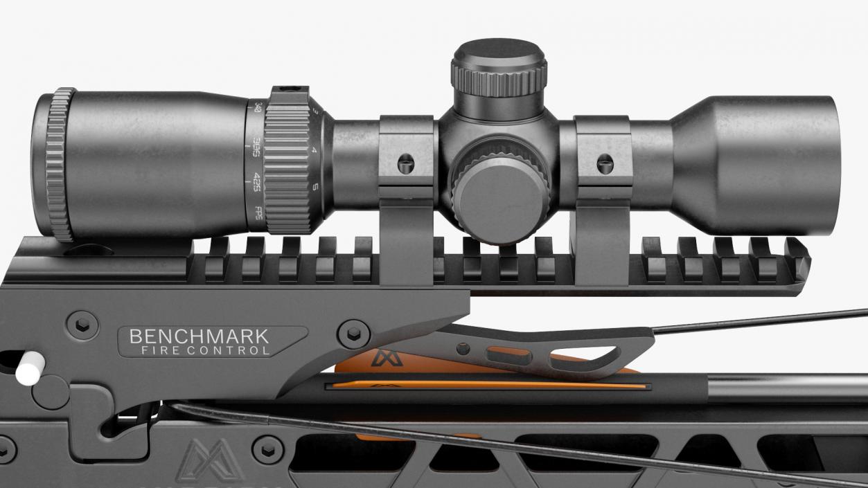 3D Sport Crossbow and Bow Collection model