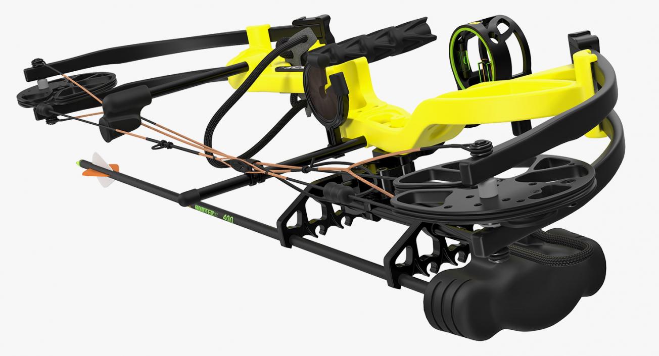 3D Sport Crossbow and Bow Collection model