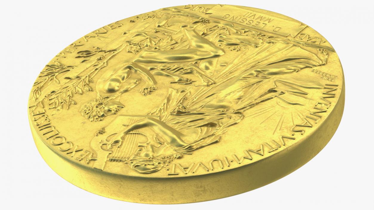 Literature Nobel Prize with Box Collection 3D