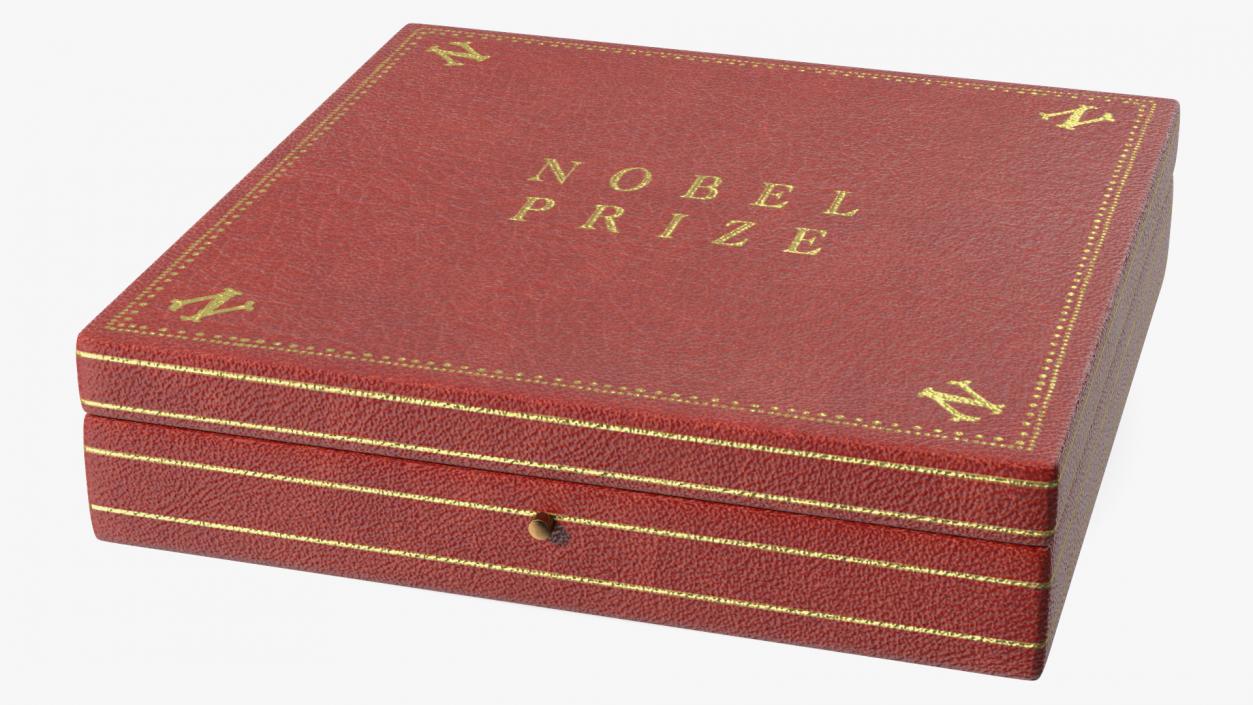 Literature Nobel Prize with Box Collection 3D