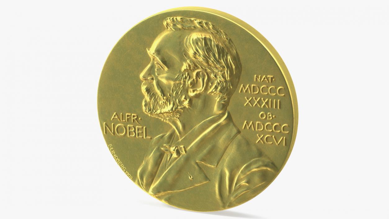 Literature Nobel Prize with Box Collection 3D