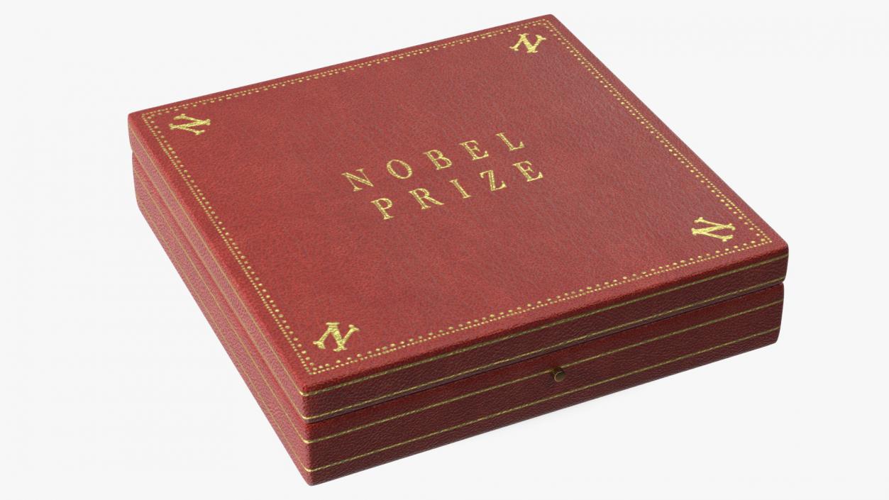 Literature Nobel Prize with Box Collection 3D