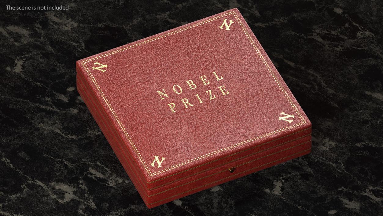 Literature Nobel Prize with Box Collection 3D