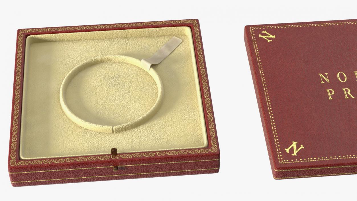 Literature Nobel Prize with Box Collection 3D