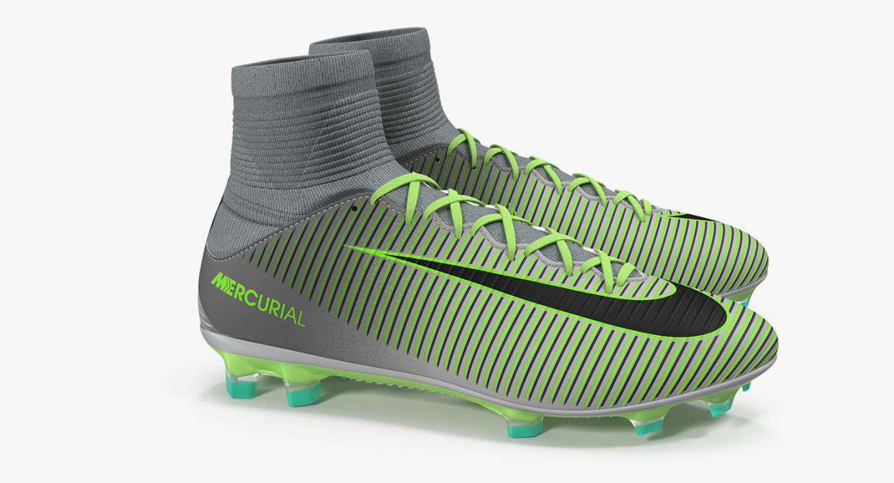 3D Nike Mercurial Veloce Cleats model