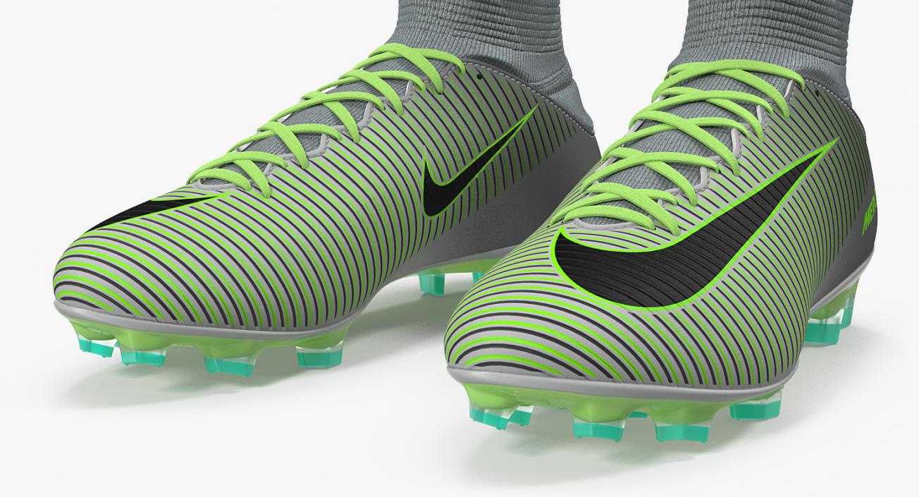 3D Nike Mercurial Veloce Cleats model