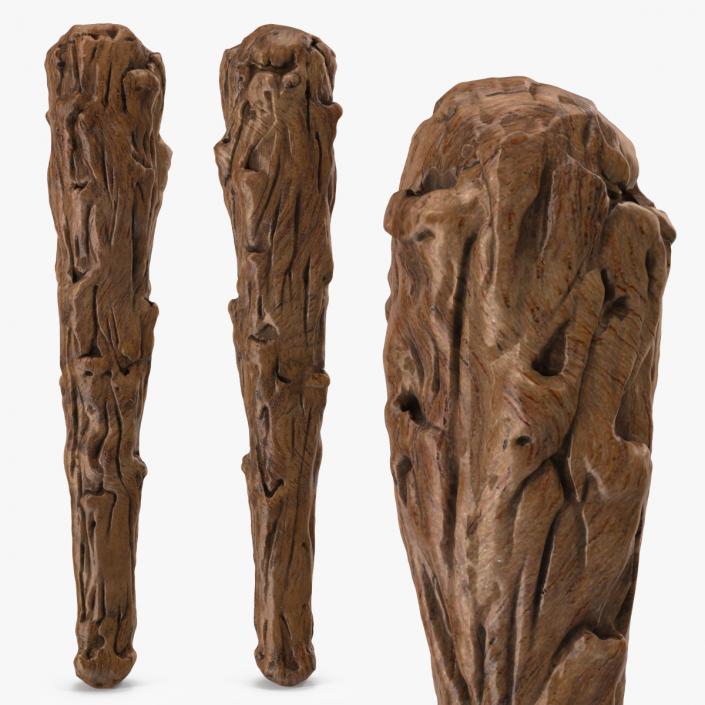 3D Prehistoric Wooden Caveman Club