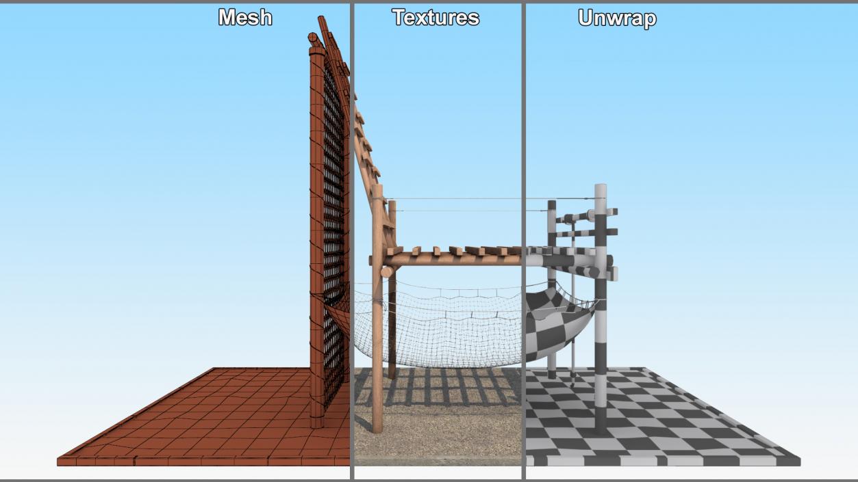 3D Tough One Obstacle model