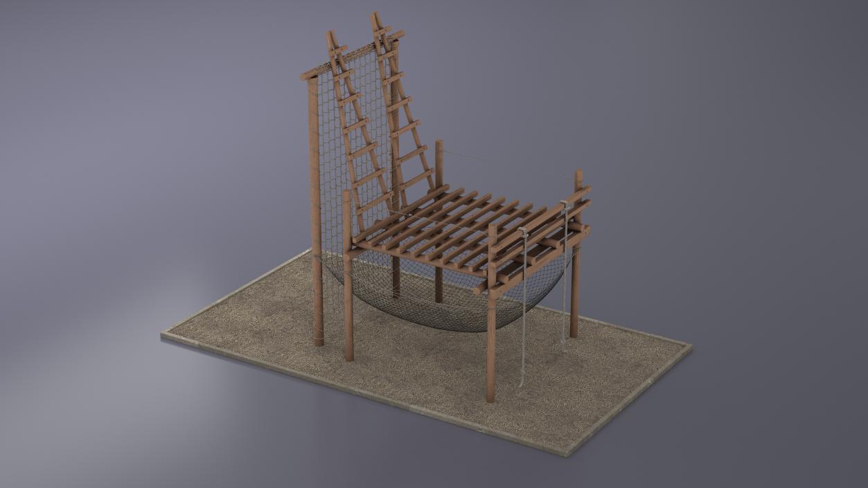 3D Tough One Obstacle model