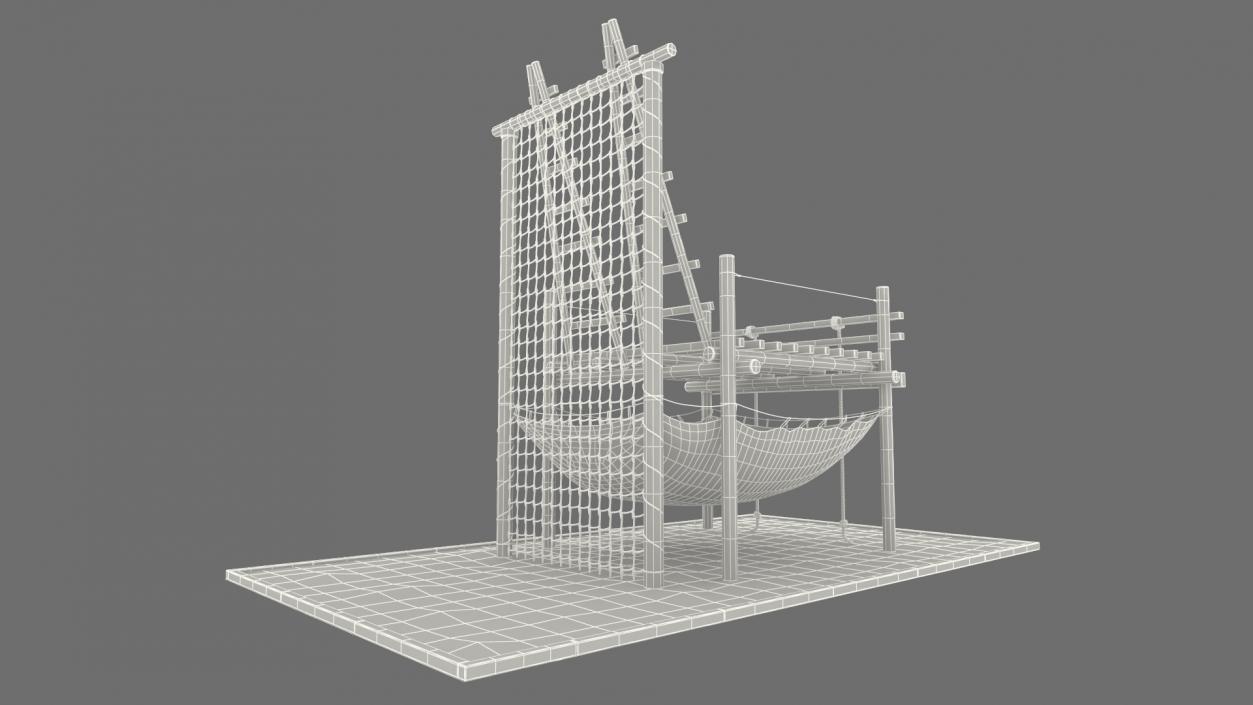 3D Tough One Obstacle model