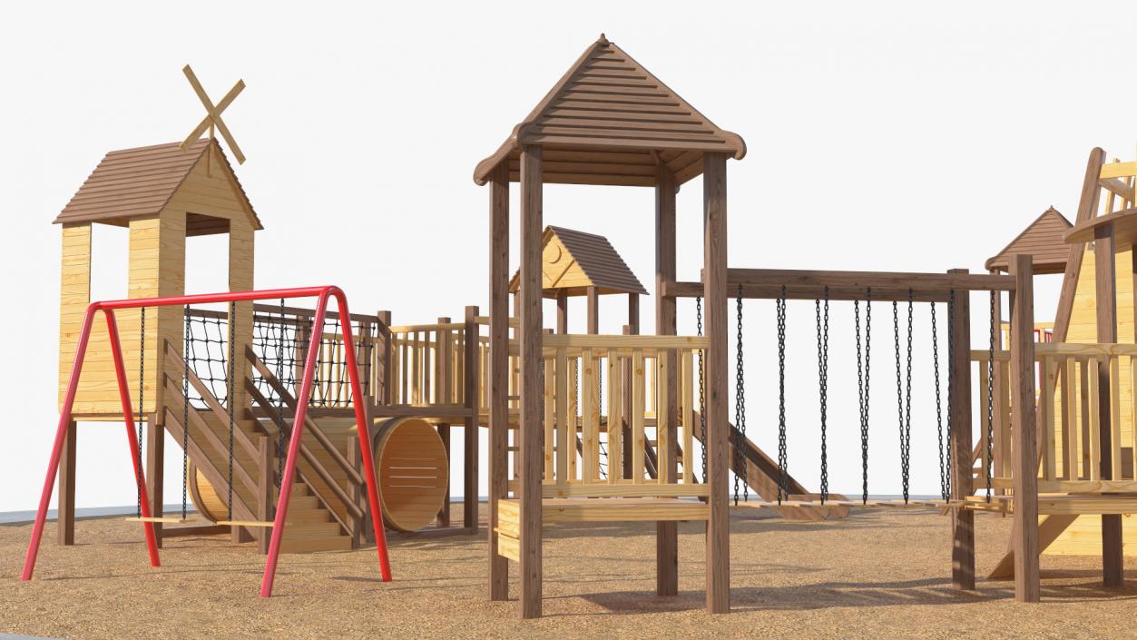 Wooden Playground 3D