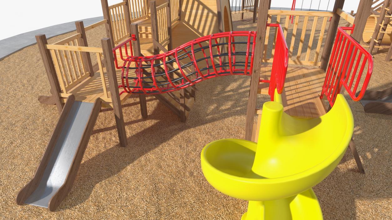 Wooden Playground 3D