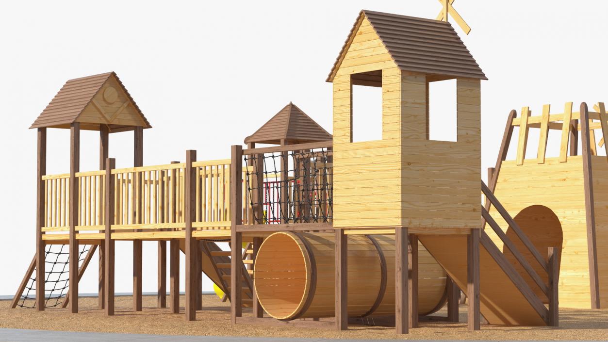 Wooden Playground 3D