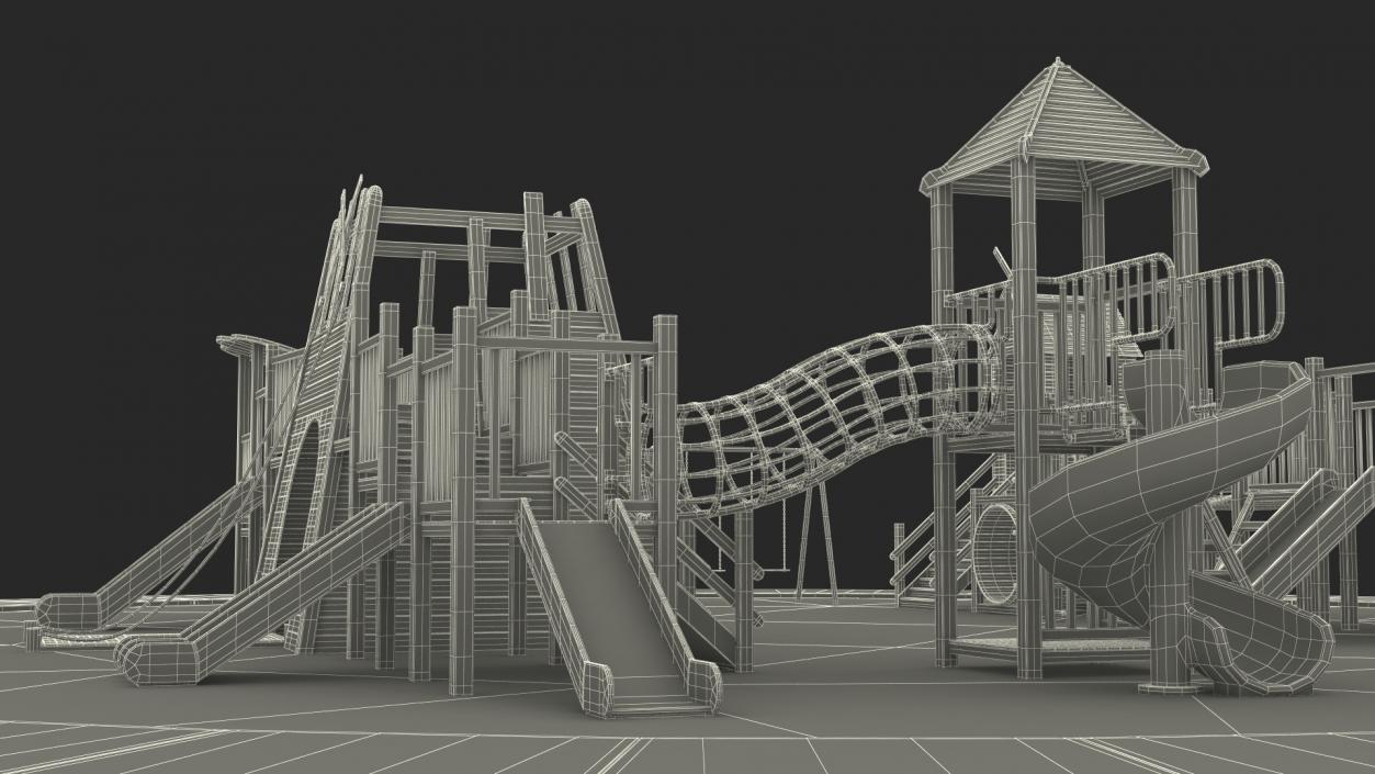 Wooden Playground 3D