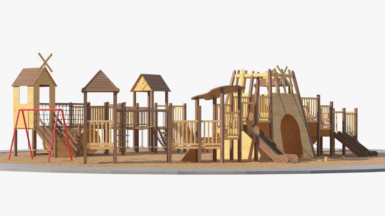 Wooden Playground 3D