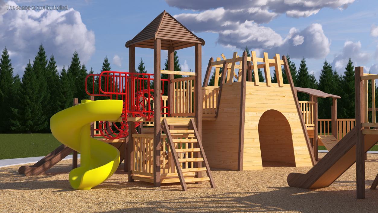 Wooden Playground 3D