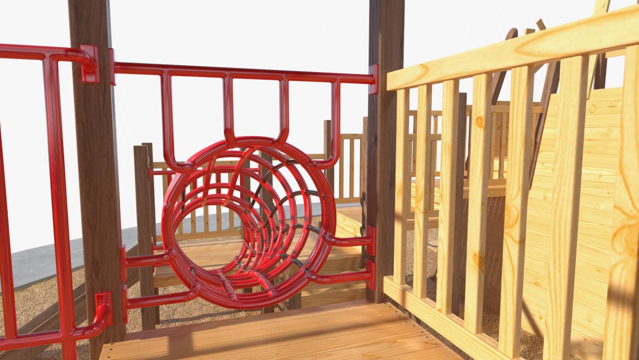 Wooden Playground 3D