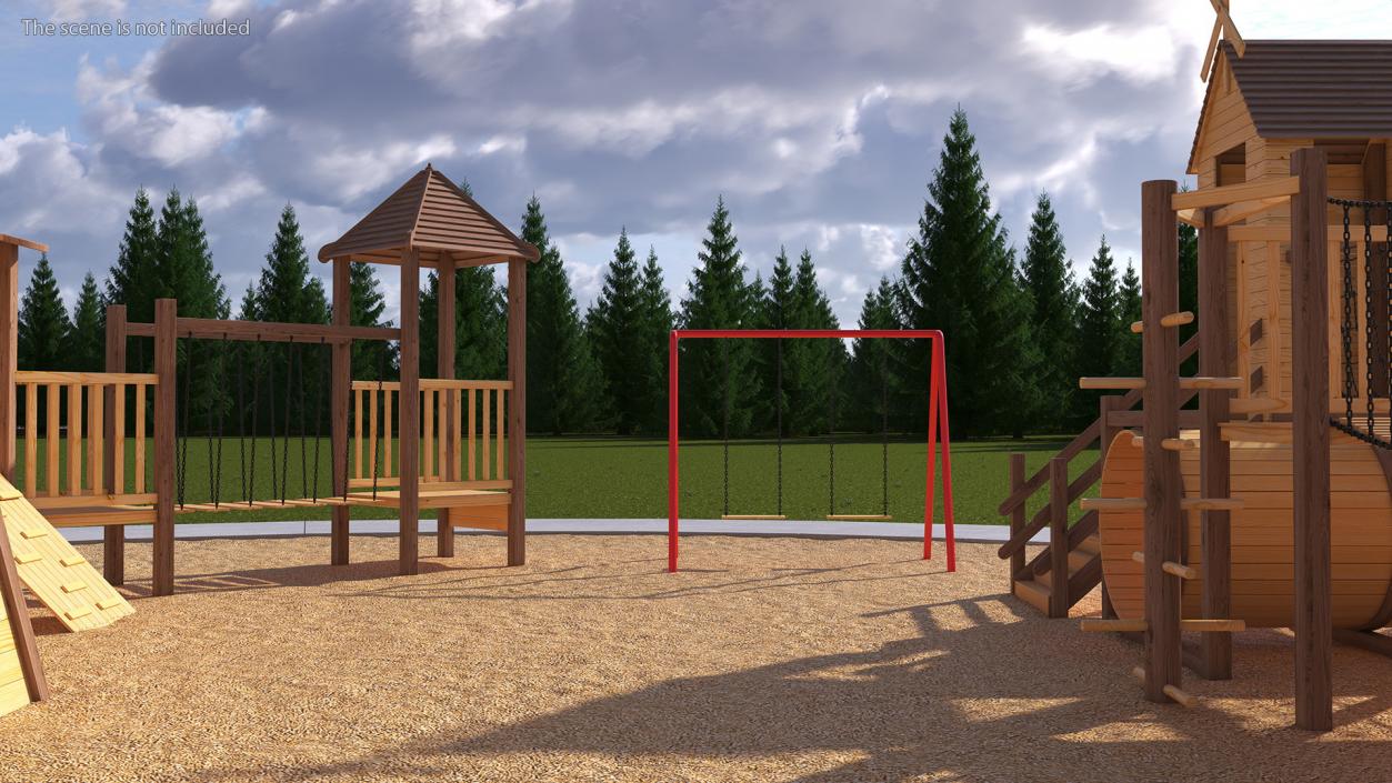 Wooden Playground 3D