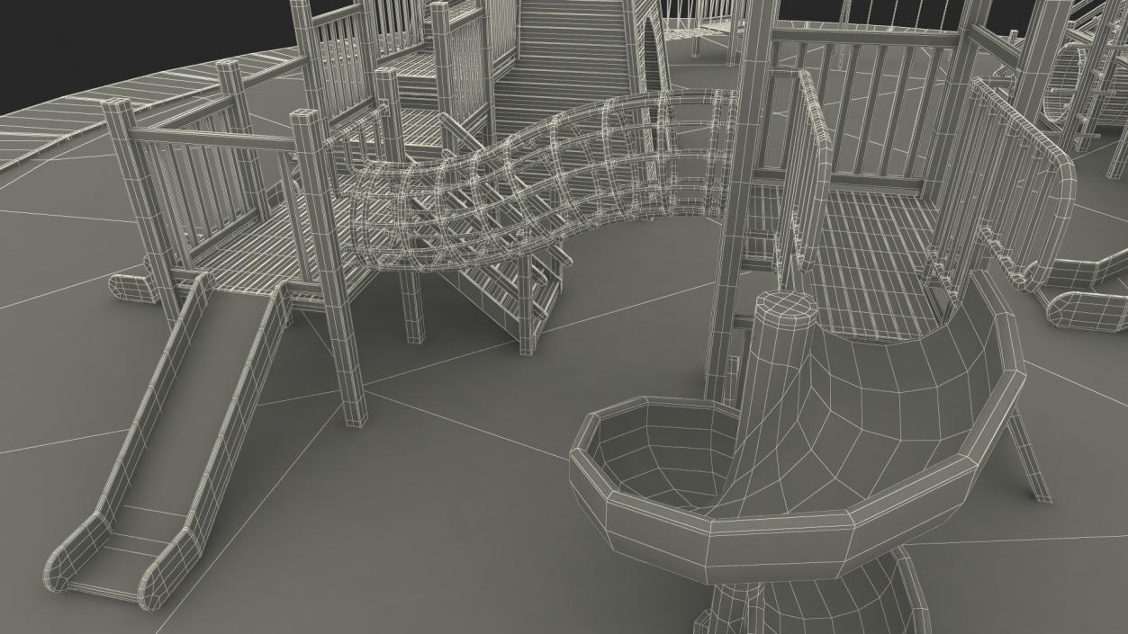 Wooden Playground 3D