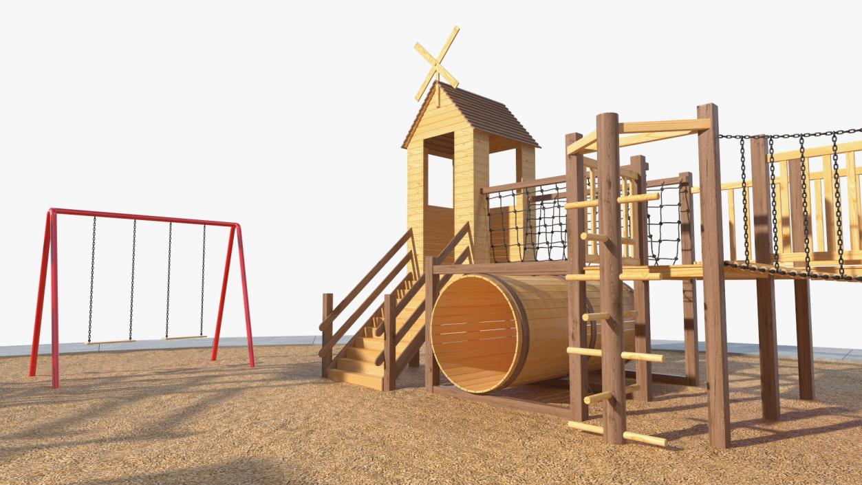 Wooden Playground 3D