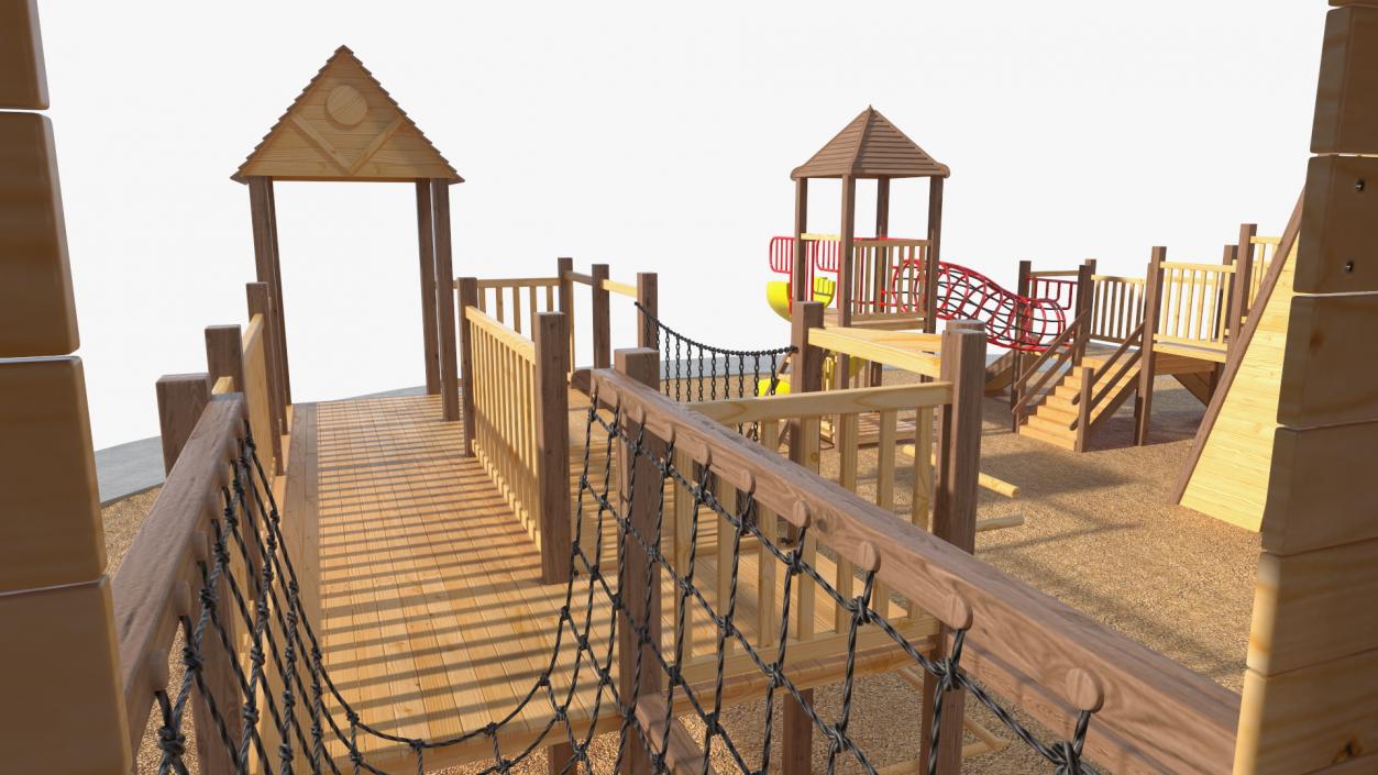 Wooden Playground 3D