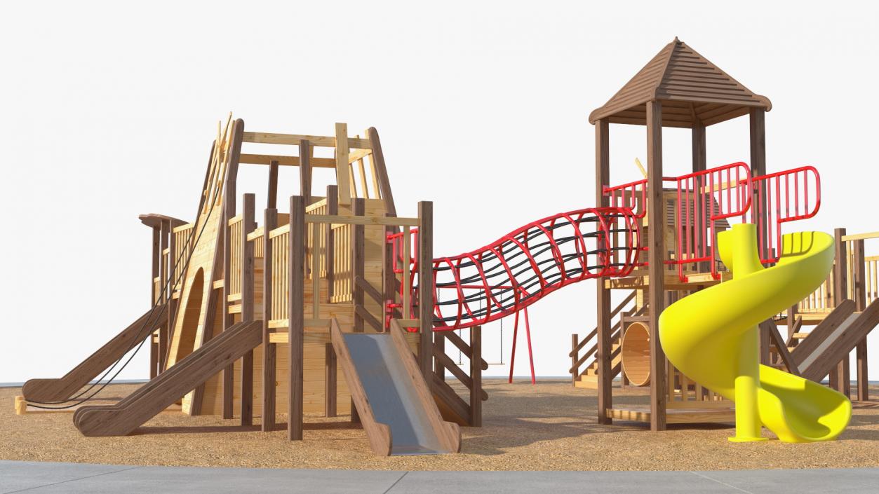 Wooden Playground 3D