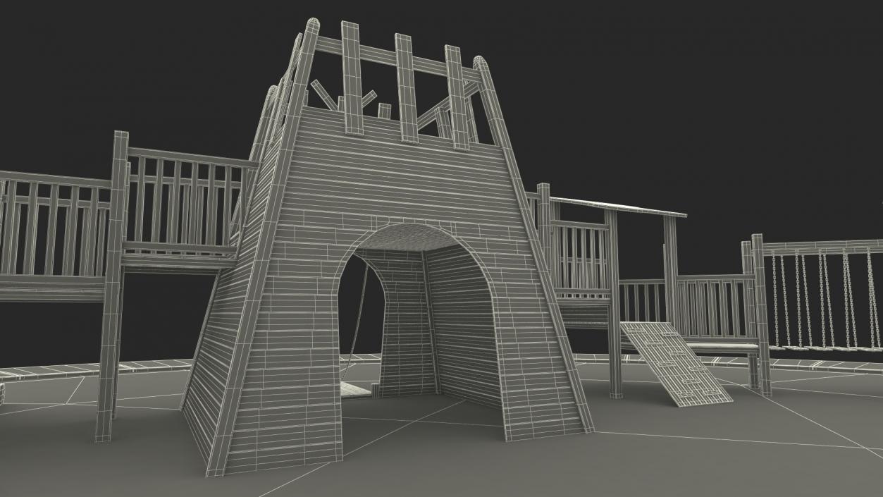 Wooden Playground 3D