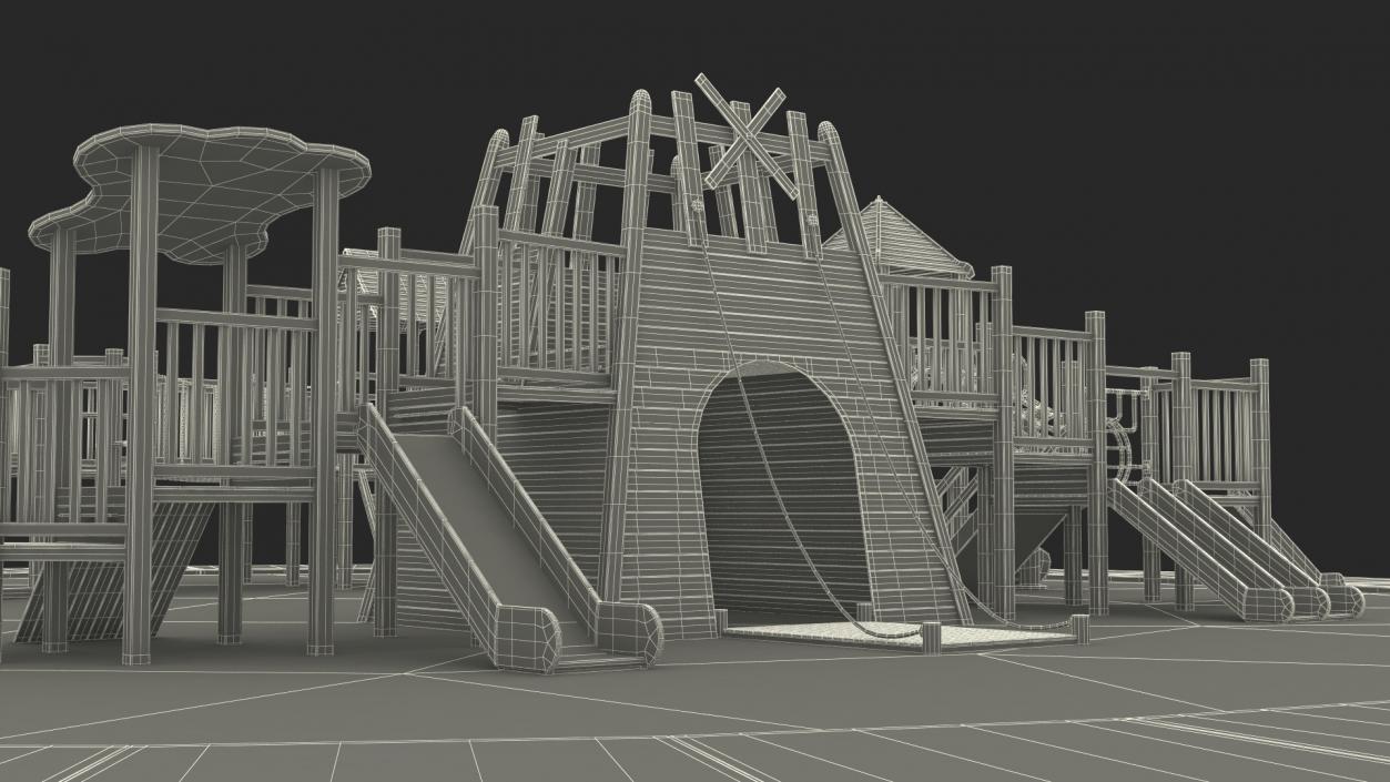 Wooden Playground 3D