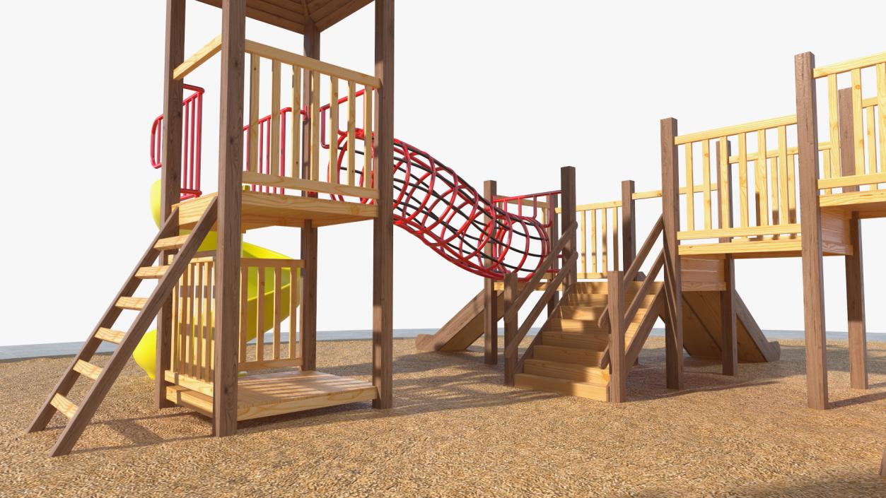 Wooden Playground 3D