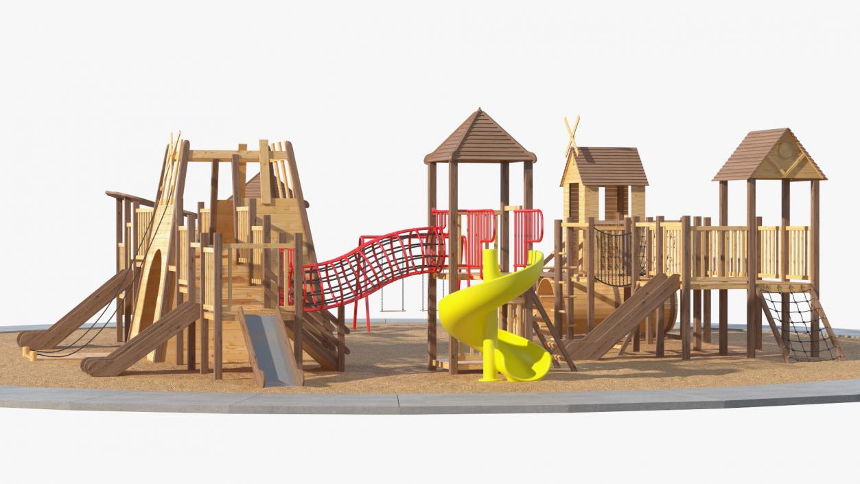 Wooden Playground 3D