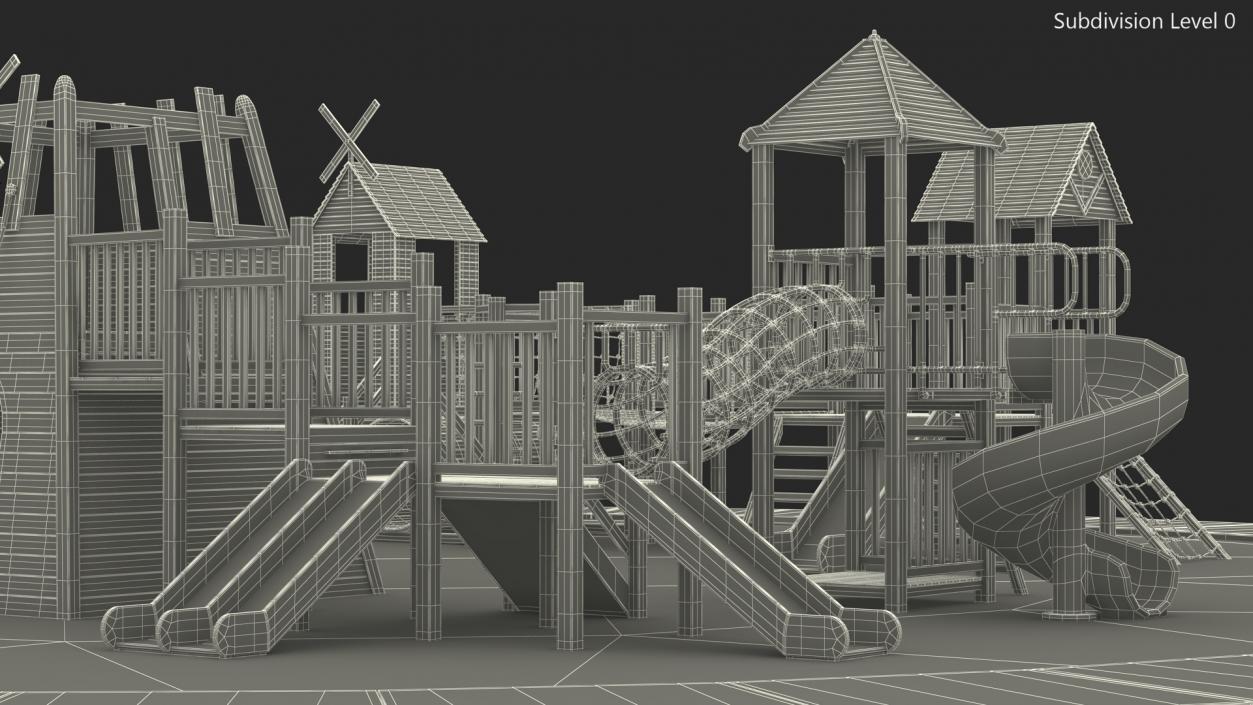 Wooden Playground 3D