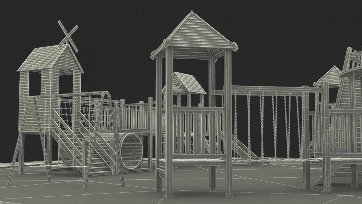 Wooden Playground 3D