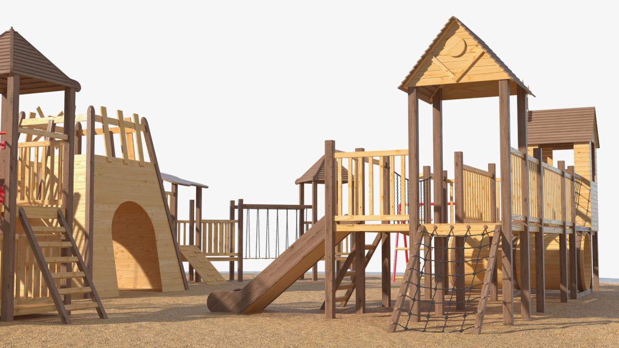 Wooden Playground 3D