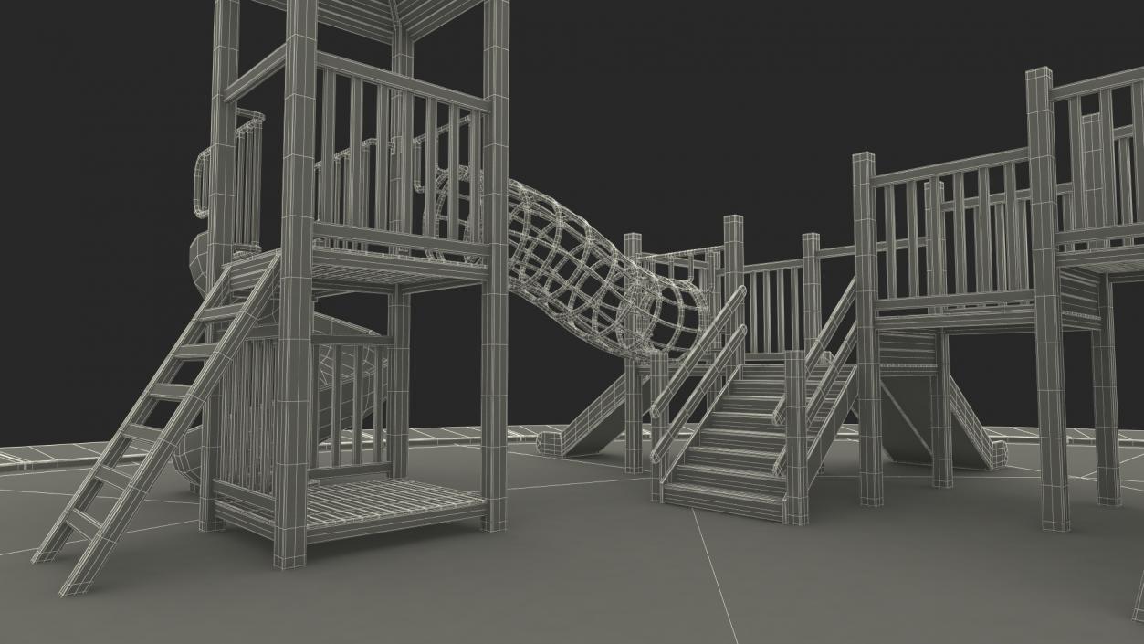 Wooden Playground 3D