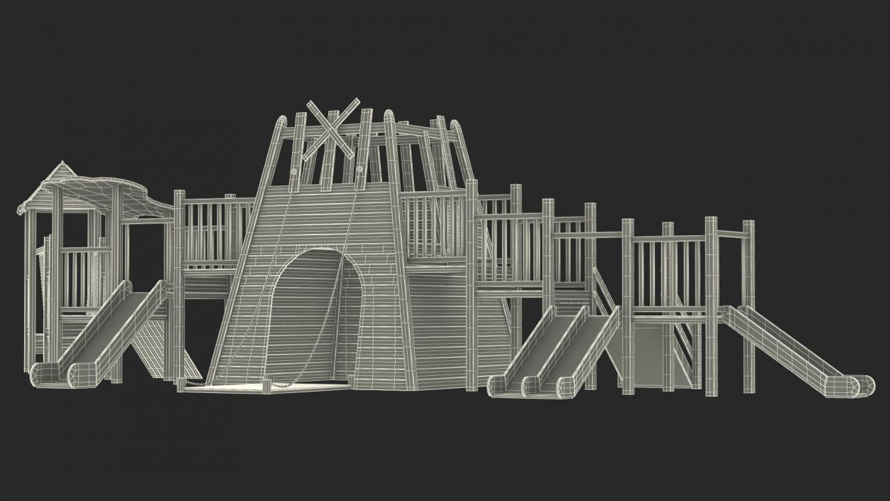 Wooden Playground 3D