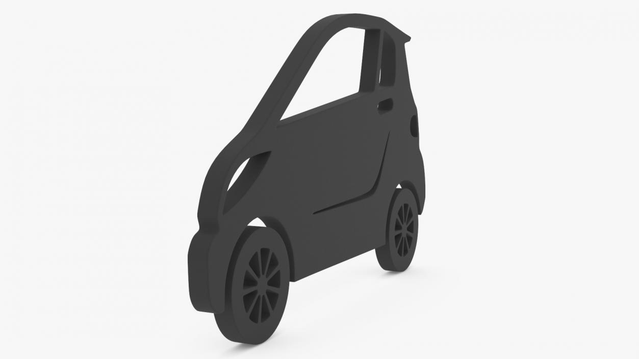 Car Micro Silhouette 2 3D