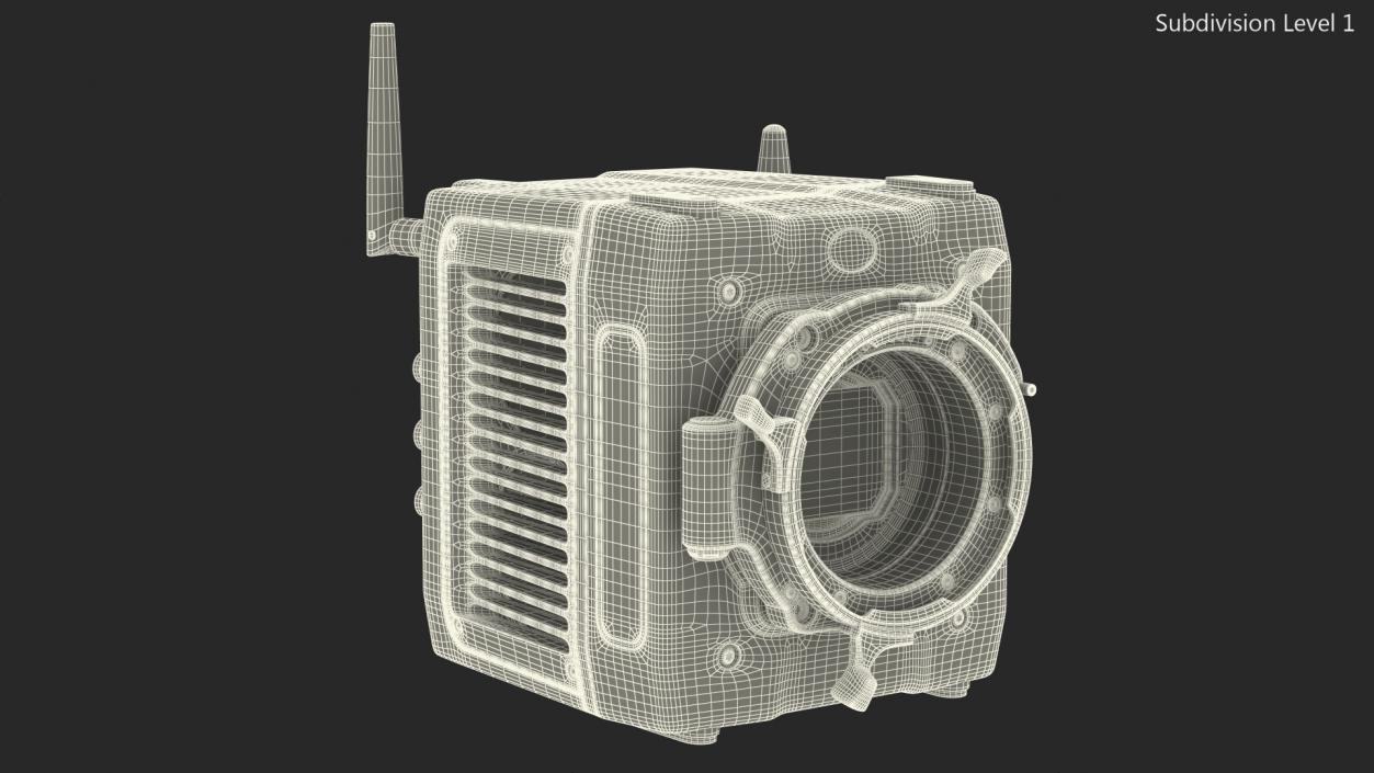 3D ARRI Alexa Mini LF Body model