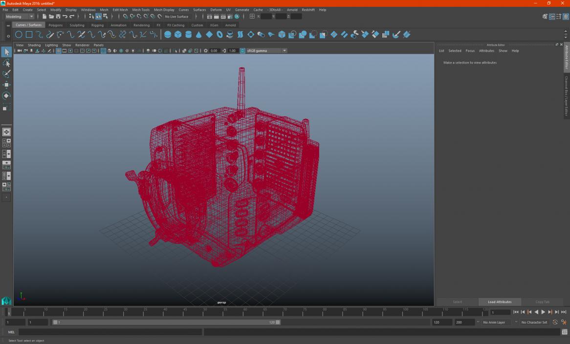 3D ARRI Alexa Mini LF Body model