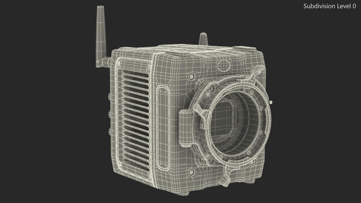 3D ARRI Alexa Mini LF Body model