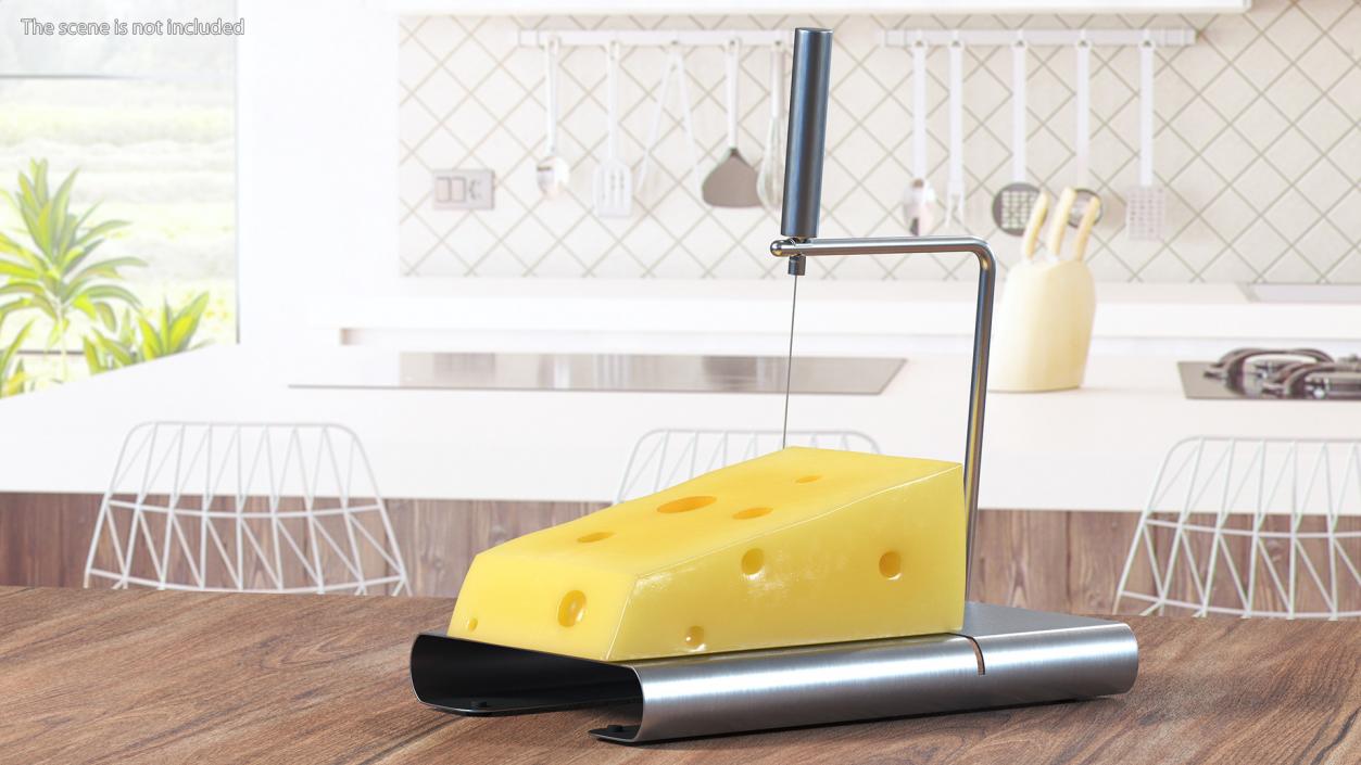 Stainless Steel Cheese Cutter 3D model