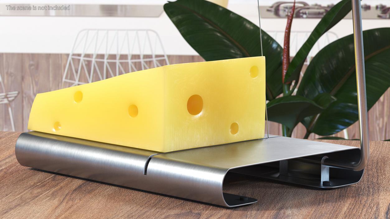 Stainless Steel Cheese Cutter 3D model