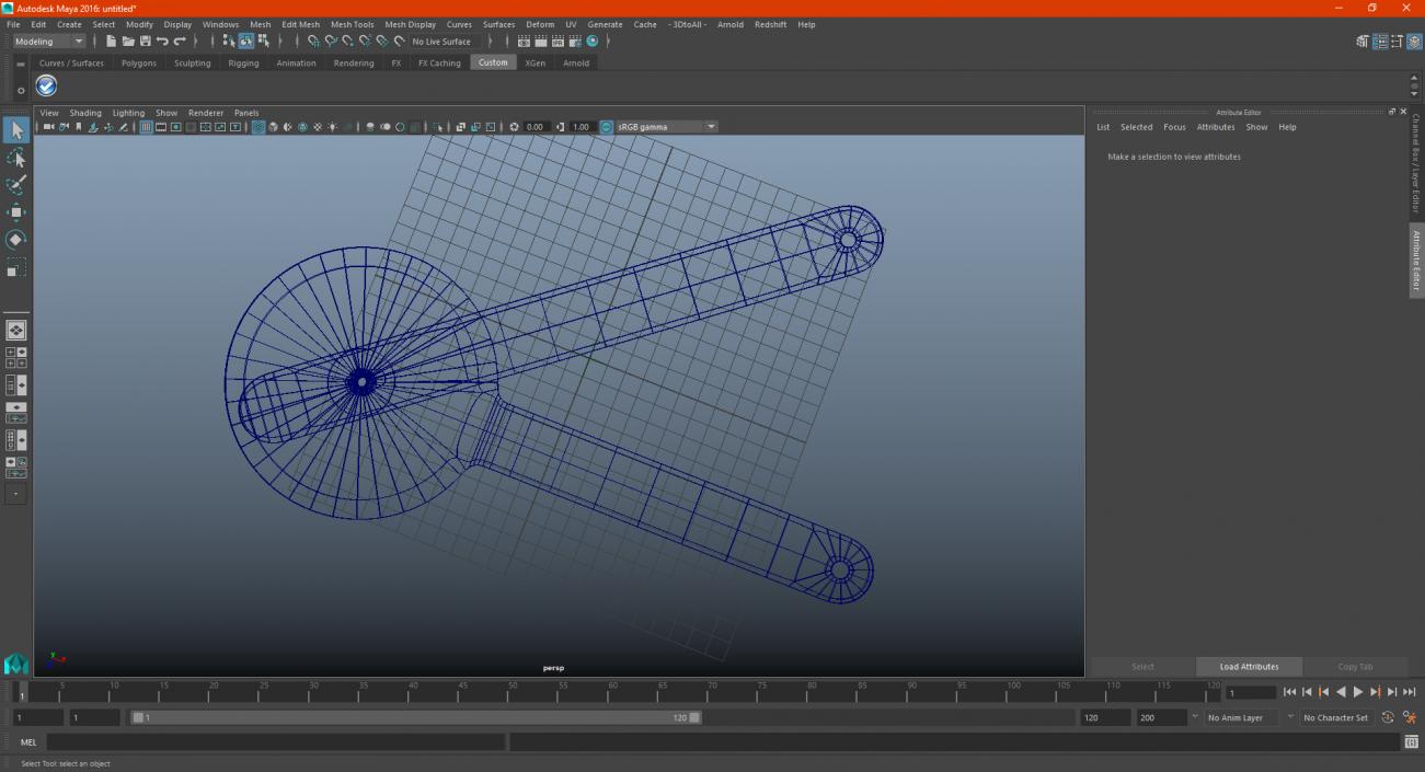 3D model Transparent Plastic Goniometer