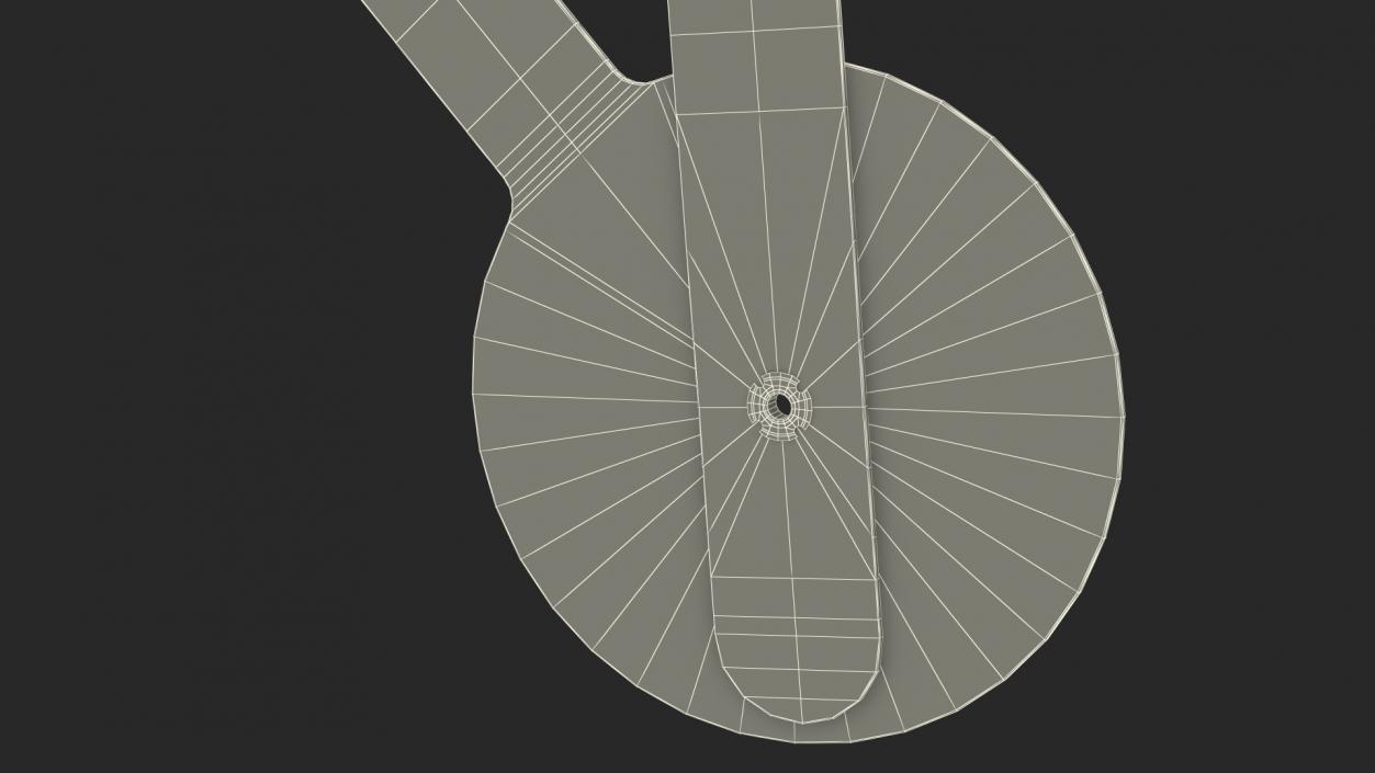 3D model Transparent Plastic Goniometer