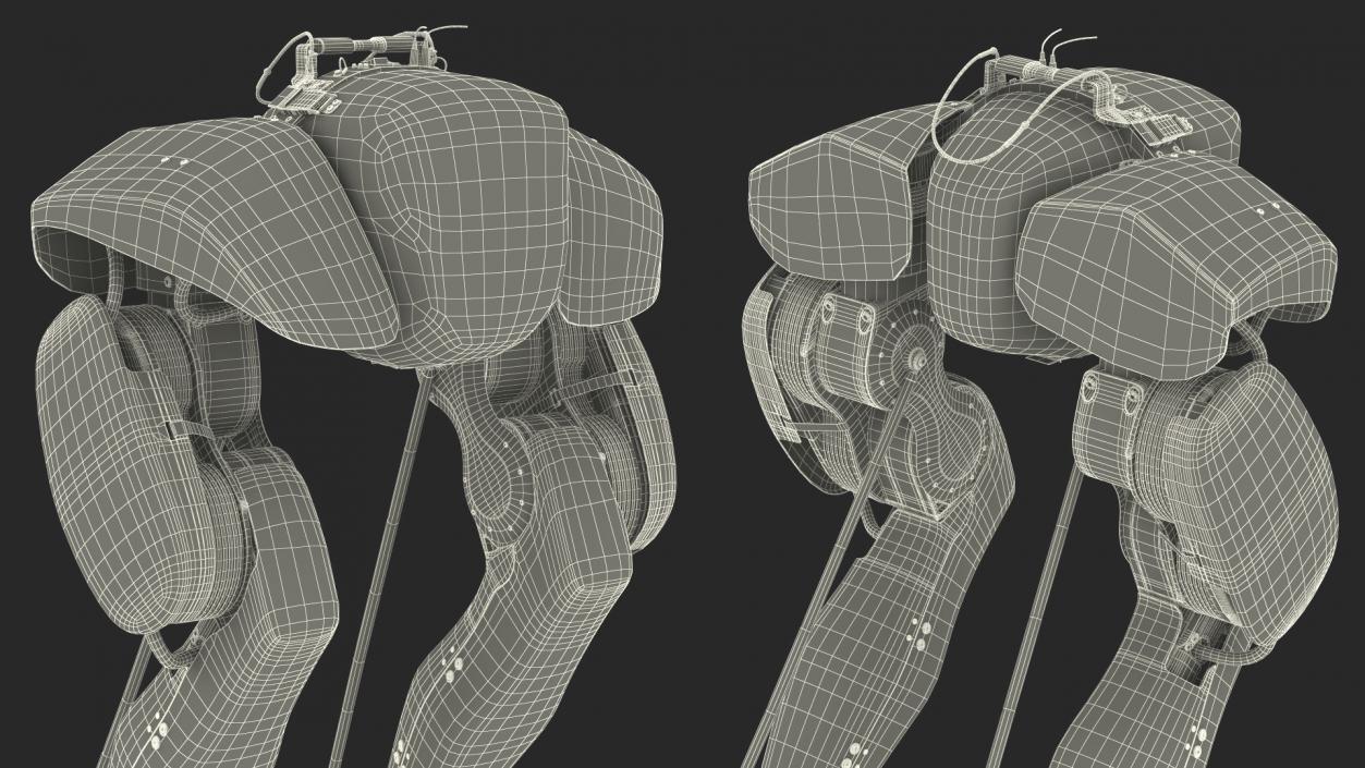 3D Bipedal Robot Grey model