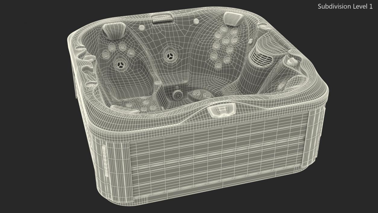 3D Jacuzzi J 335 Hot Tub